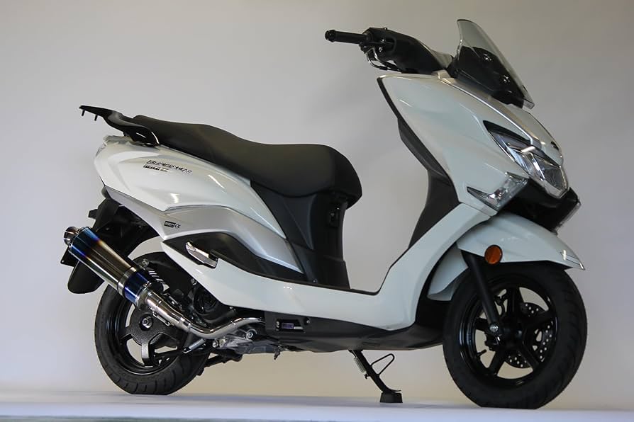 Amazon | バーグマンストリート125EX バイクマフラー 8BJ-EA23